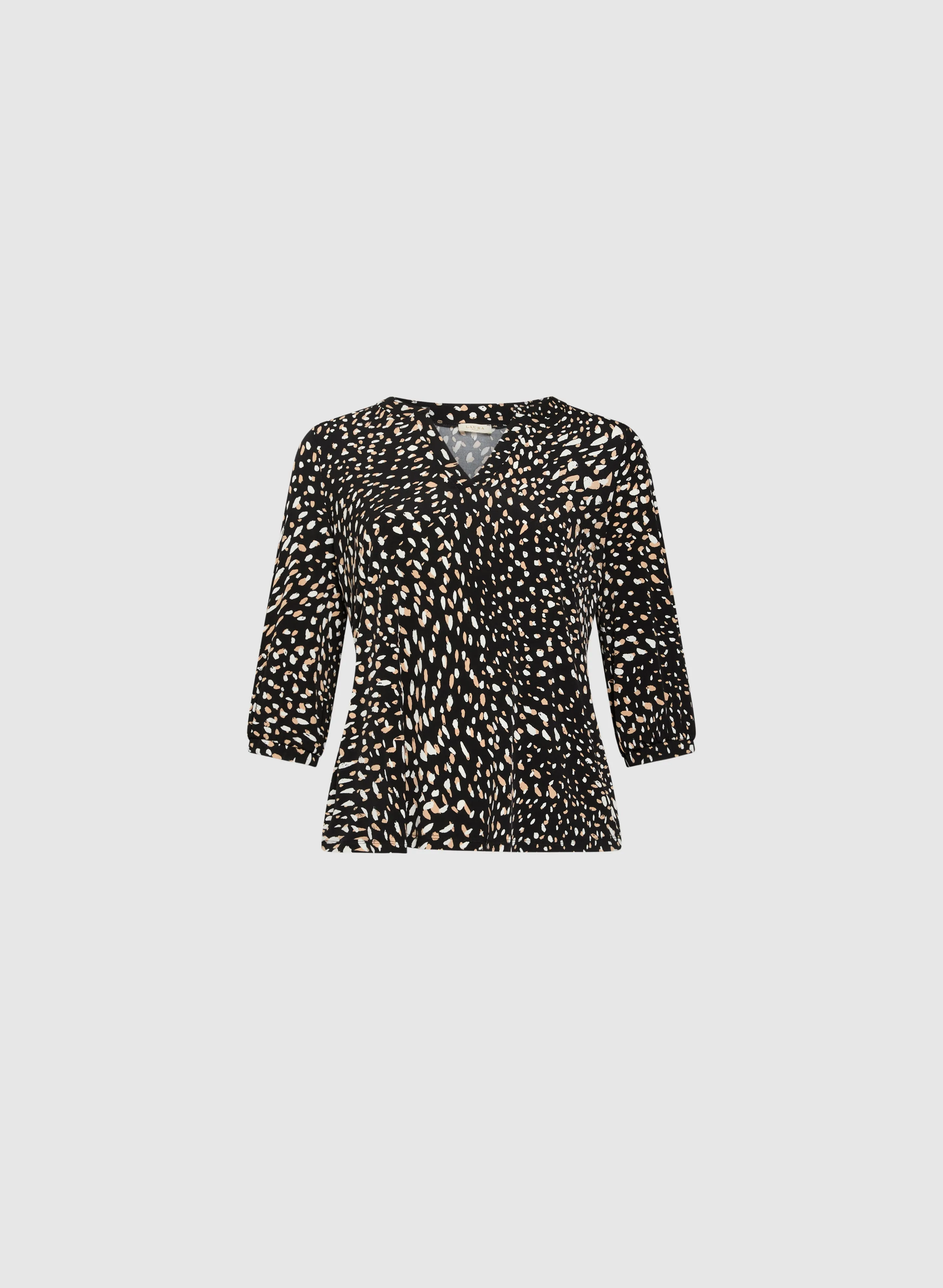 Abstract Print Top