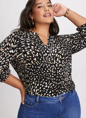 Abstract Print Top