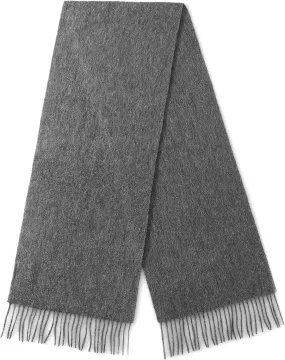 AMERICHAMP Men and Women Scarf Lambs Wool Cashmere Blend Midweight Cozy Soft Feel Winter