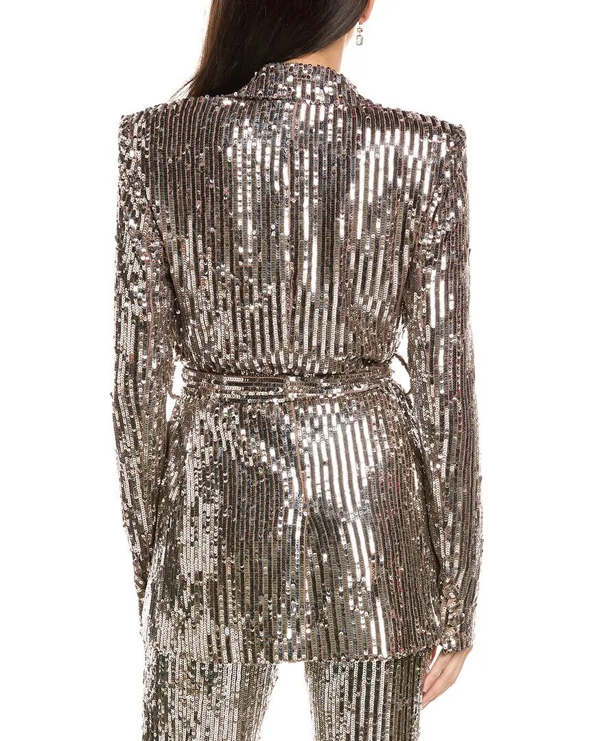 Badgley Mischka Classic Sequin Jacket