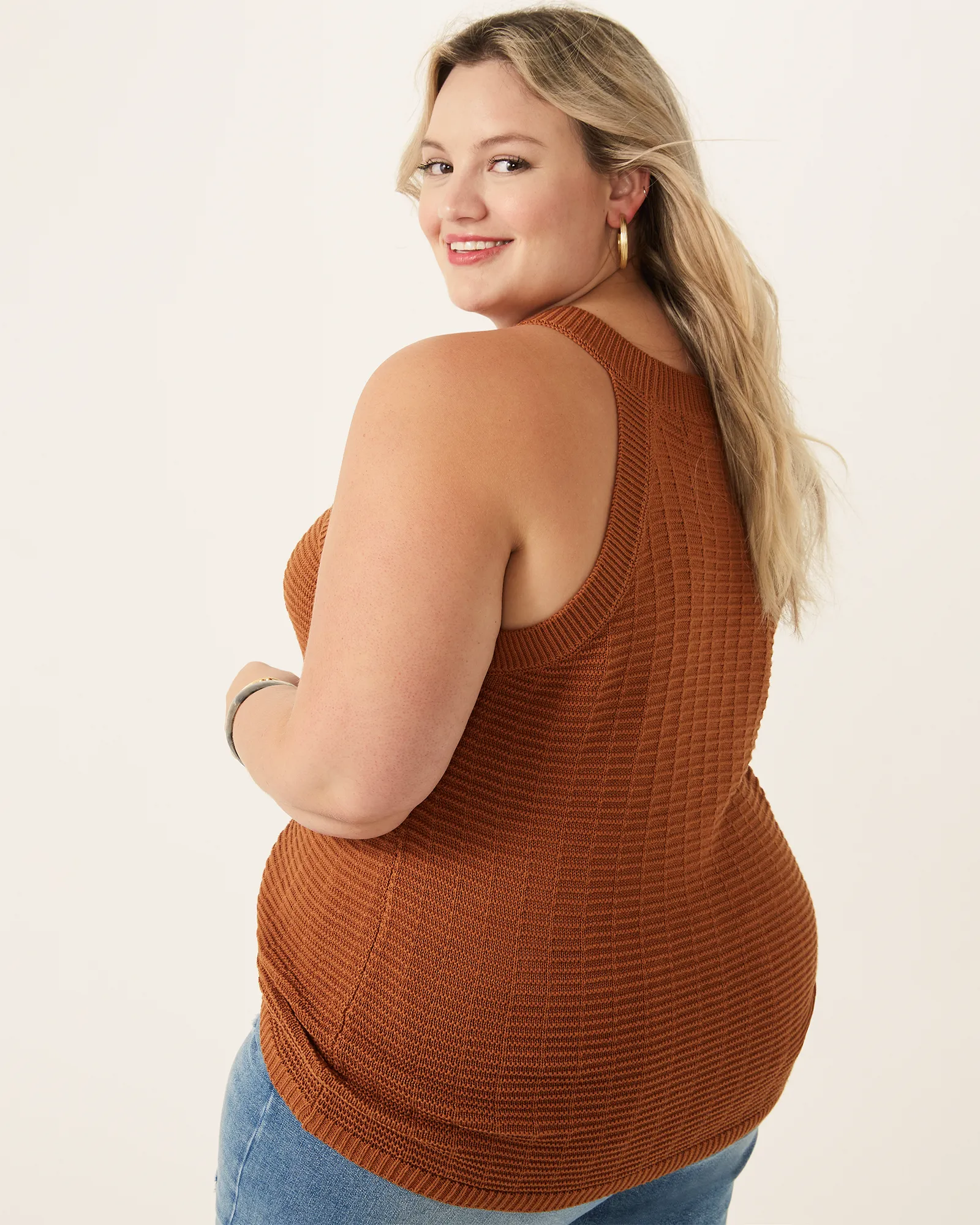 Bella Halter Top | Orange