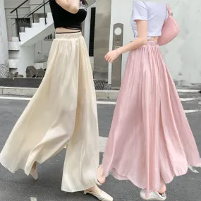 Casual Streamer Satin Trousers
