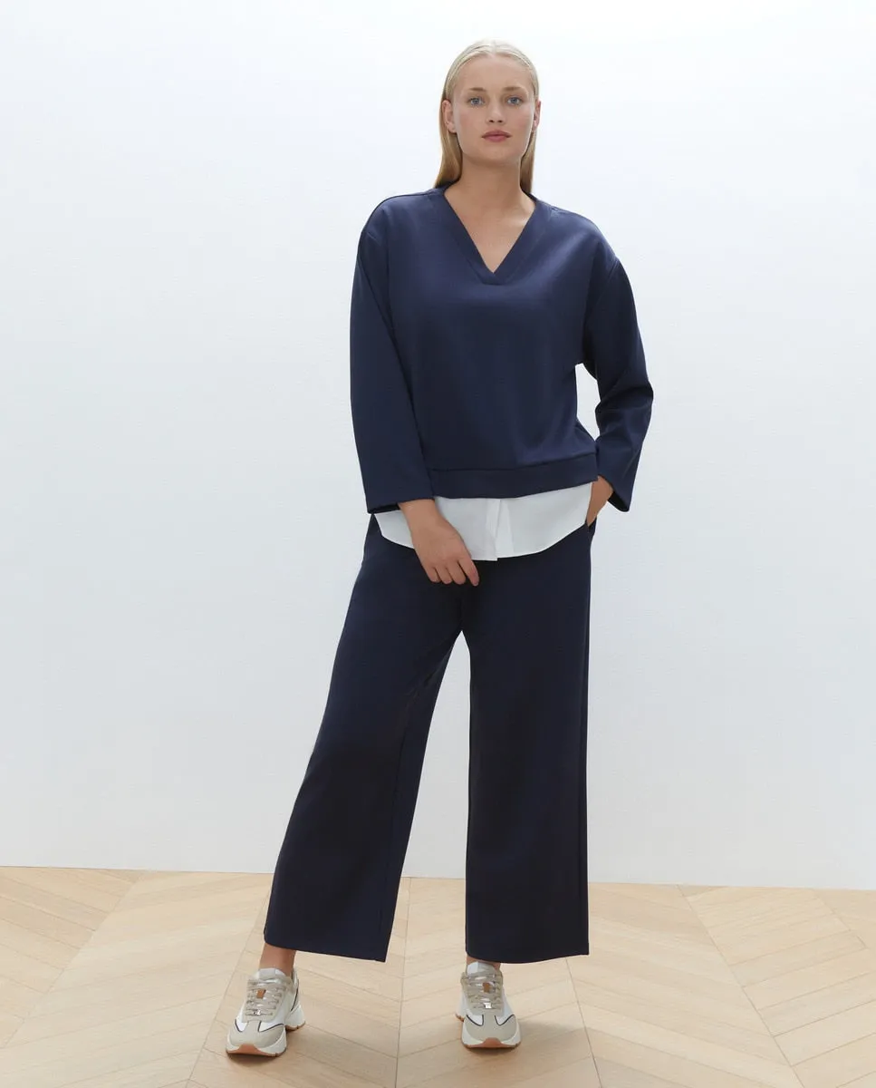 Casual Trousers - Blue