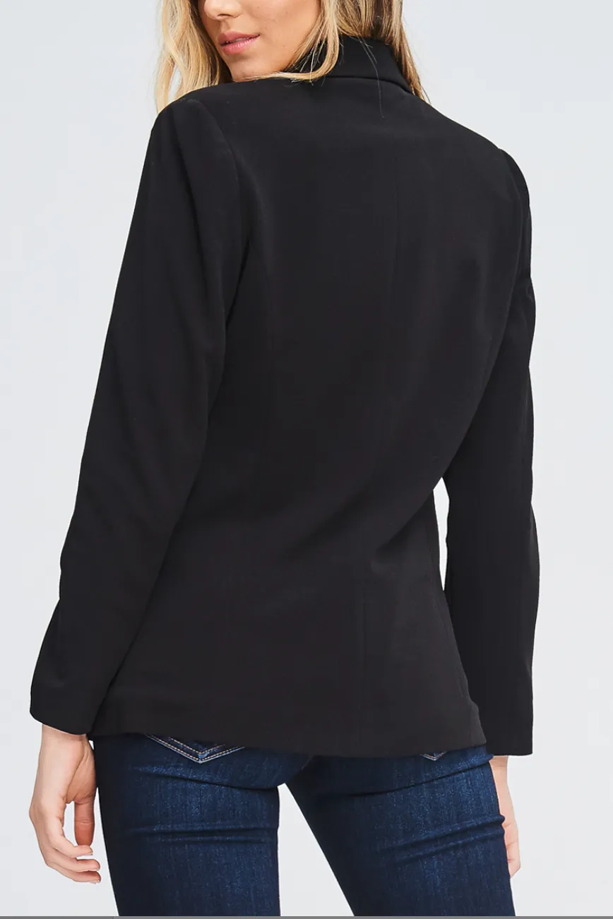 Classic Black Blazer