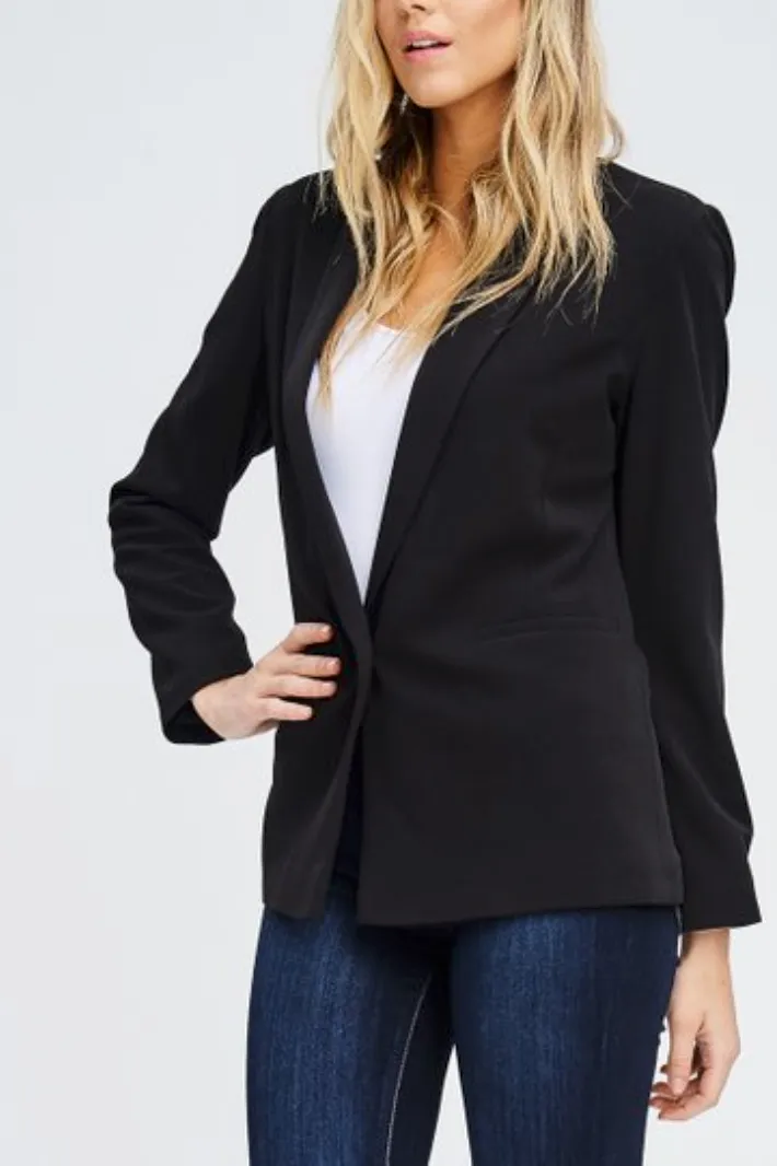 Classic Black Blazer