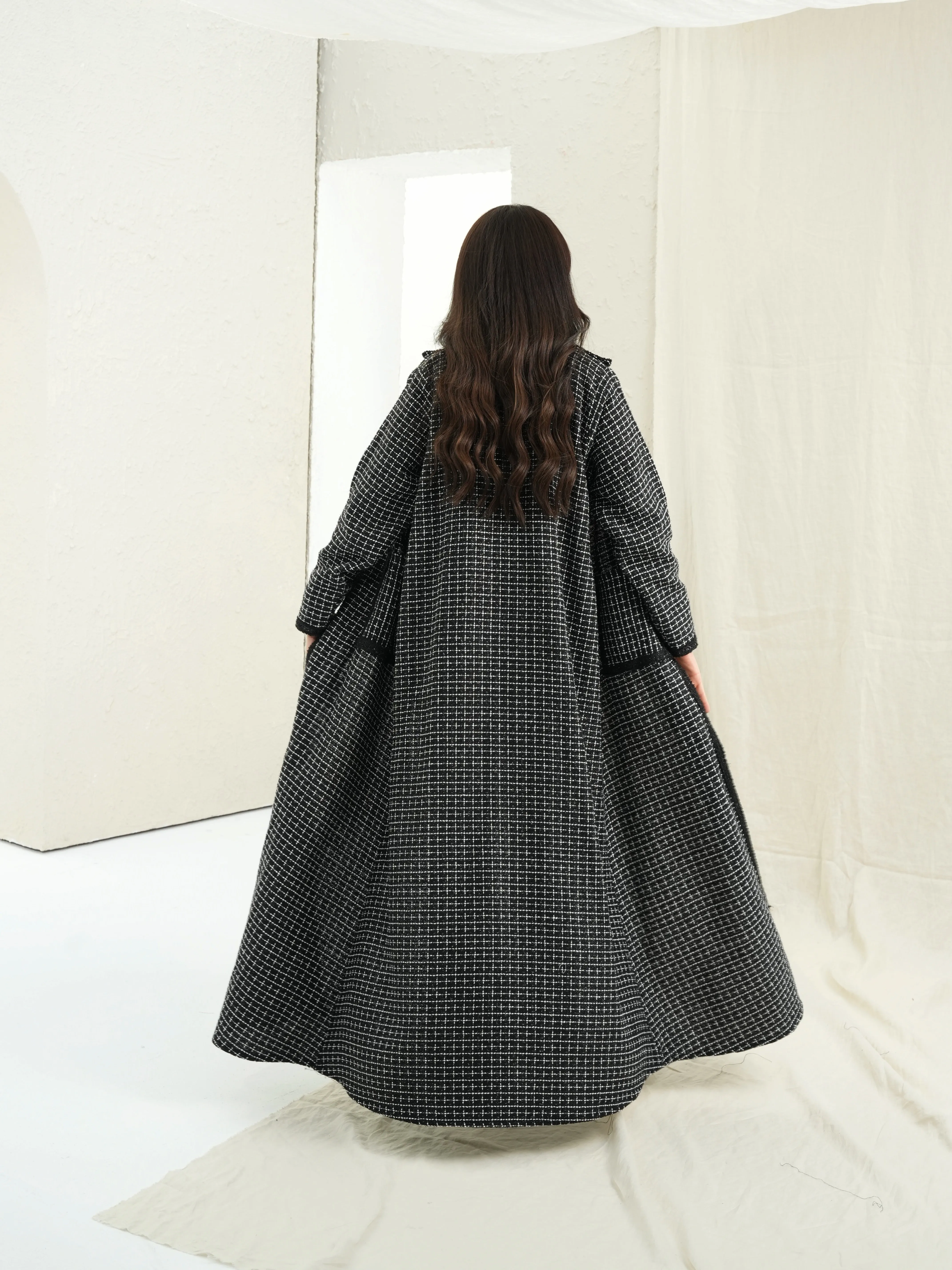 CLASSIC TWEED ABAYA #518