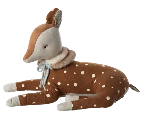 Cozy Bambi Deer | Mint Scarf