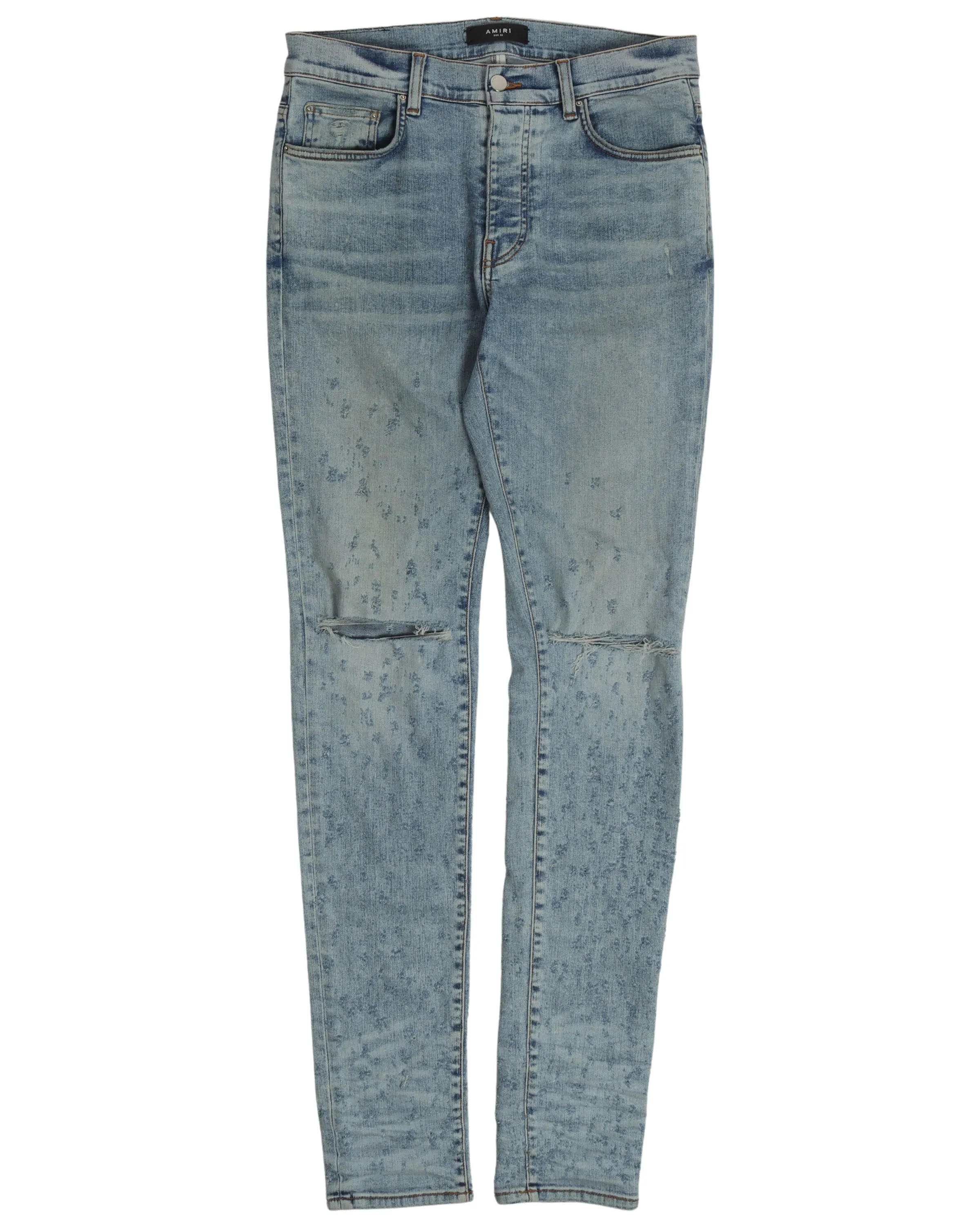 Distressed Light Jean