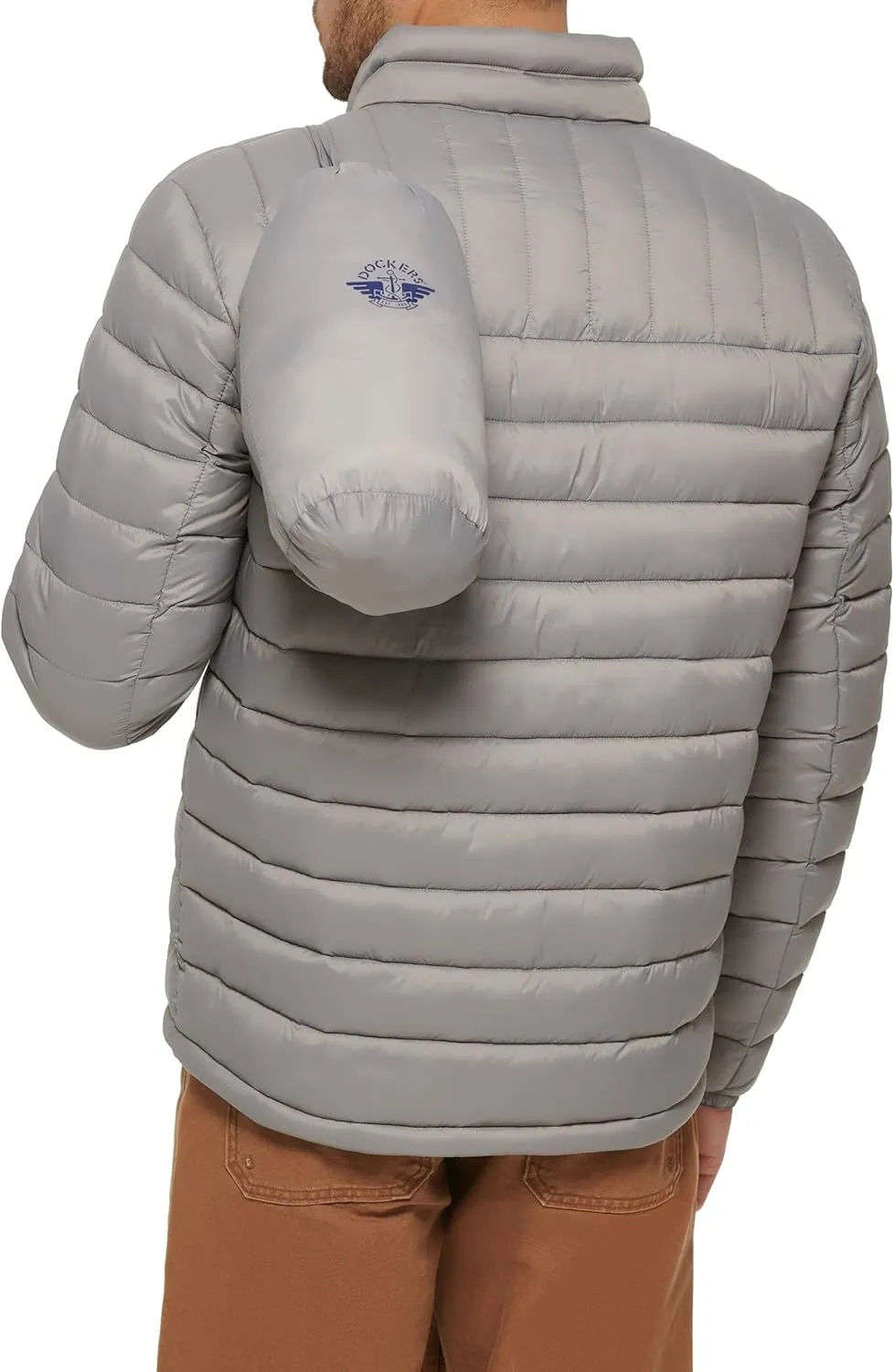 Dockers Men's Classic Ultra Loft Packable Puffer Jacket