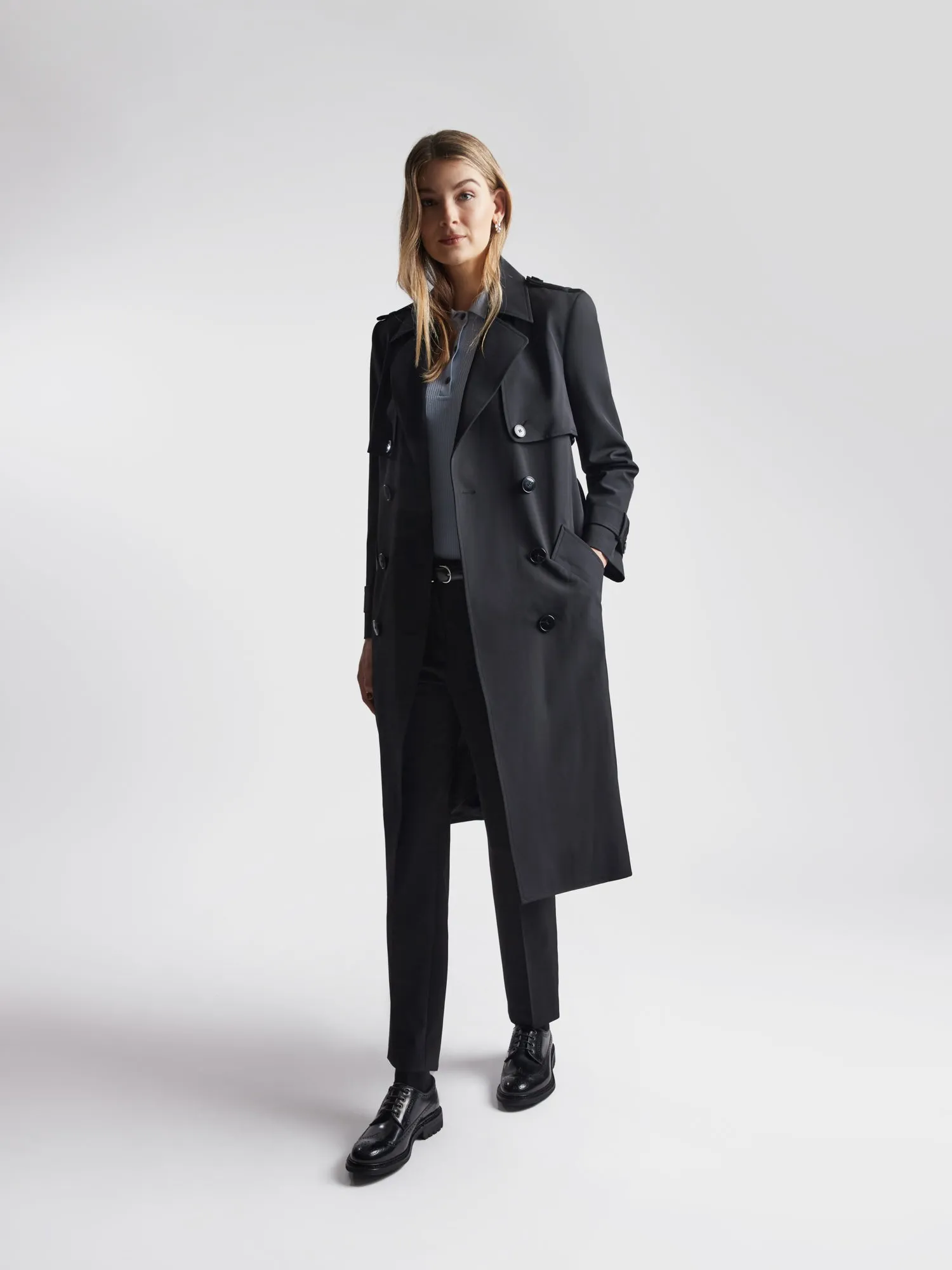 Easy care techno trench