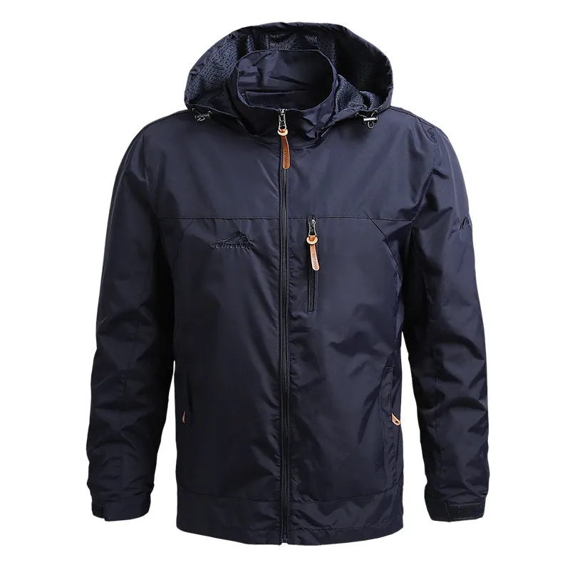 Elegant Waterproof Windbreaker Jacket