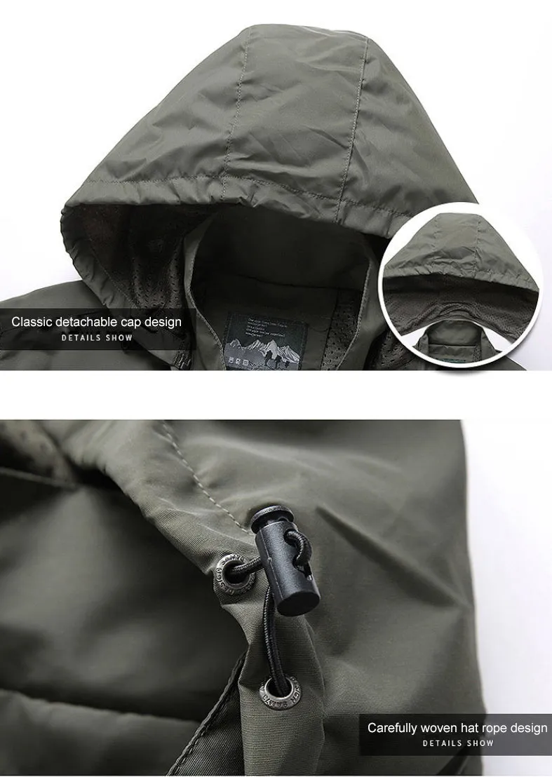Elegant Waterproof Windbreaker Jacket