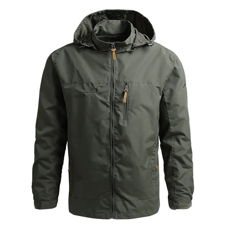 Elegant Waterproof Windbreaker Jacket