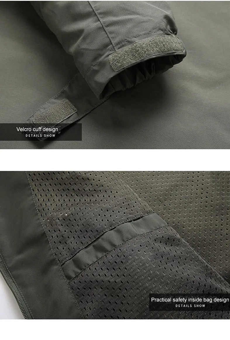 Elegant Waterproof Windbreaker Jacket