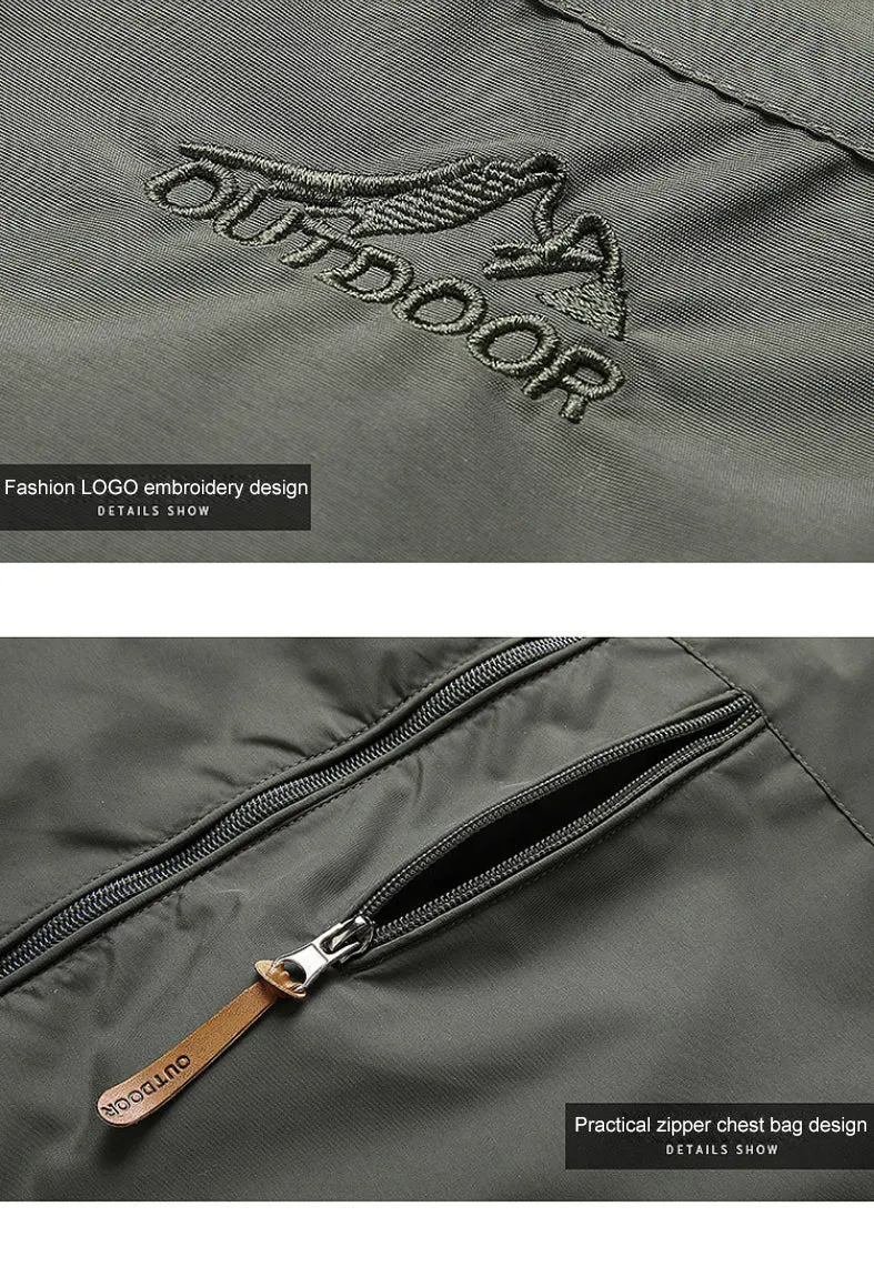 Elegant Waterproof Windbreaker Jacket