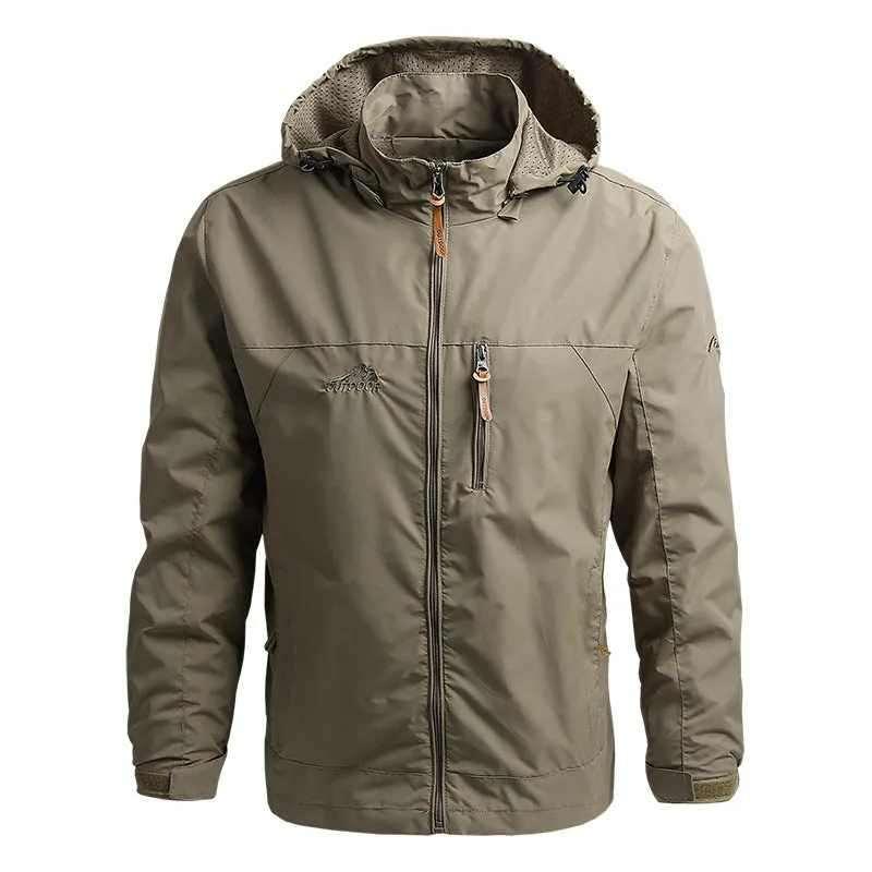 Elegant Waterproof Windbreaker Jacket