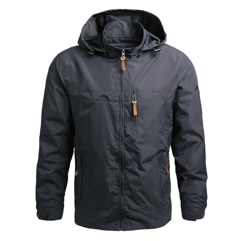 Elegant Waterproof Windbreaker Jacket
