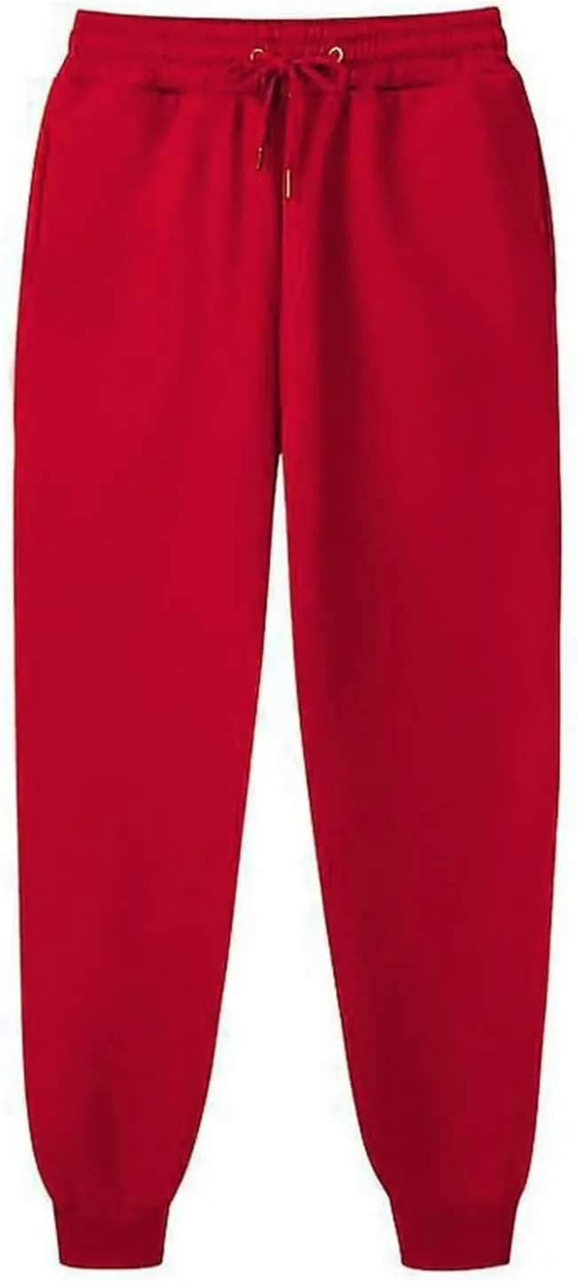 Febecool Cargo Pants Women Fashion Sport Solid Color Blocking Drawstring Pocket Casual Sweatpants Pants