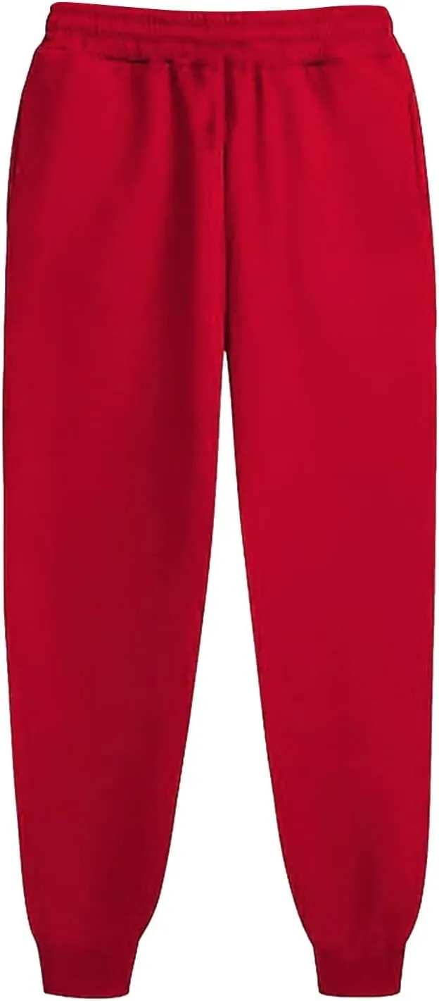 Febecool Cargo Pants Women Fashion Sport Solid Color Blocking Drawstring Pocket Casual Sweatpants Pants