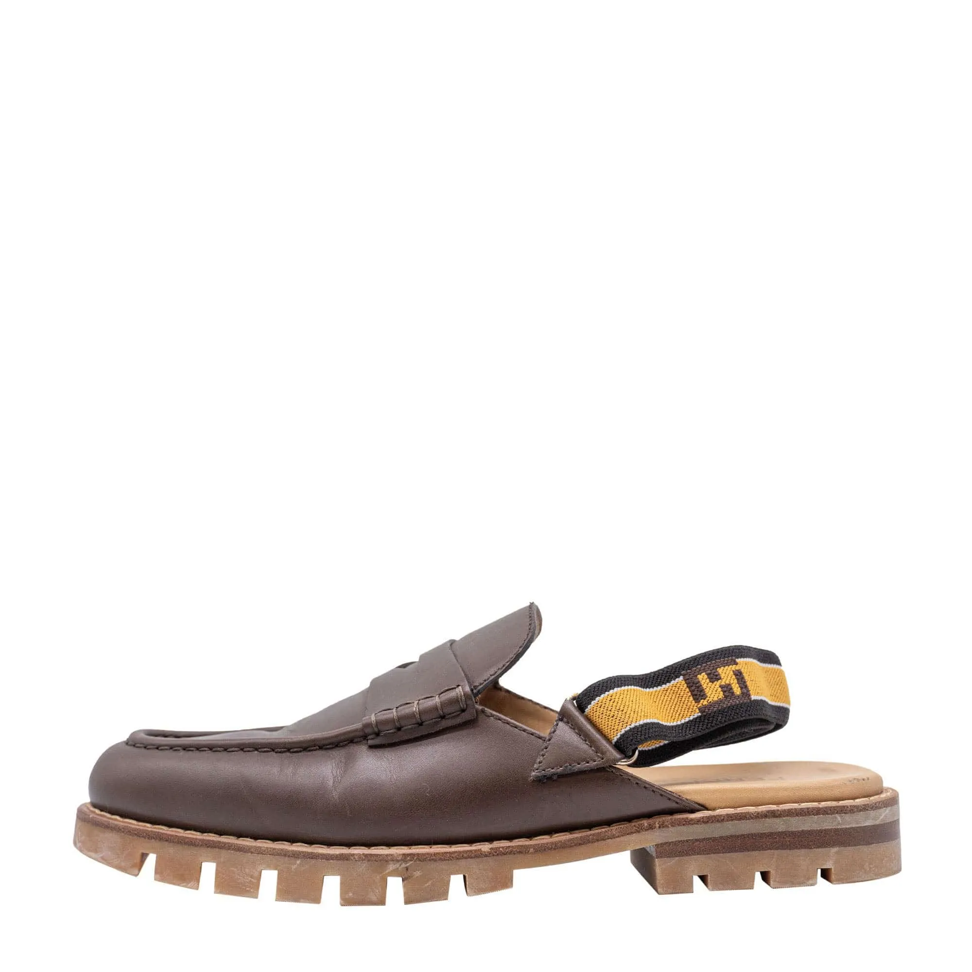 Fendi Slingback Strap Loafers 6 SYCH043