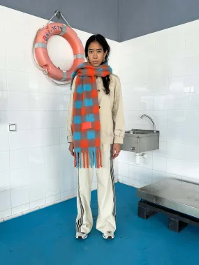 Galway - Blue&Orange Scarf