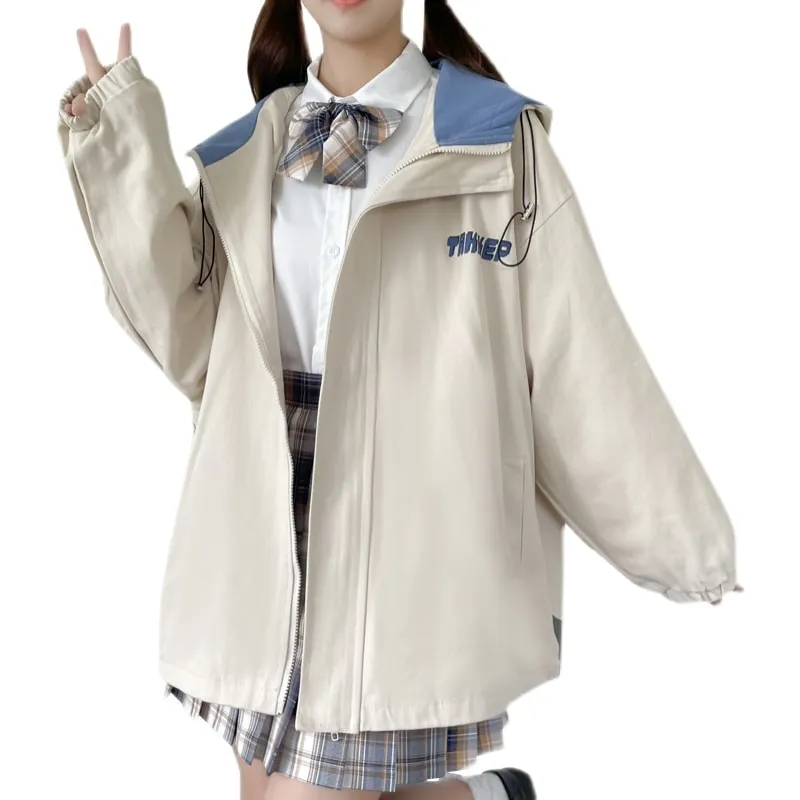 Kawaii Mori Girl Style Bear Plus Velvet Hooded