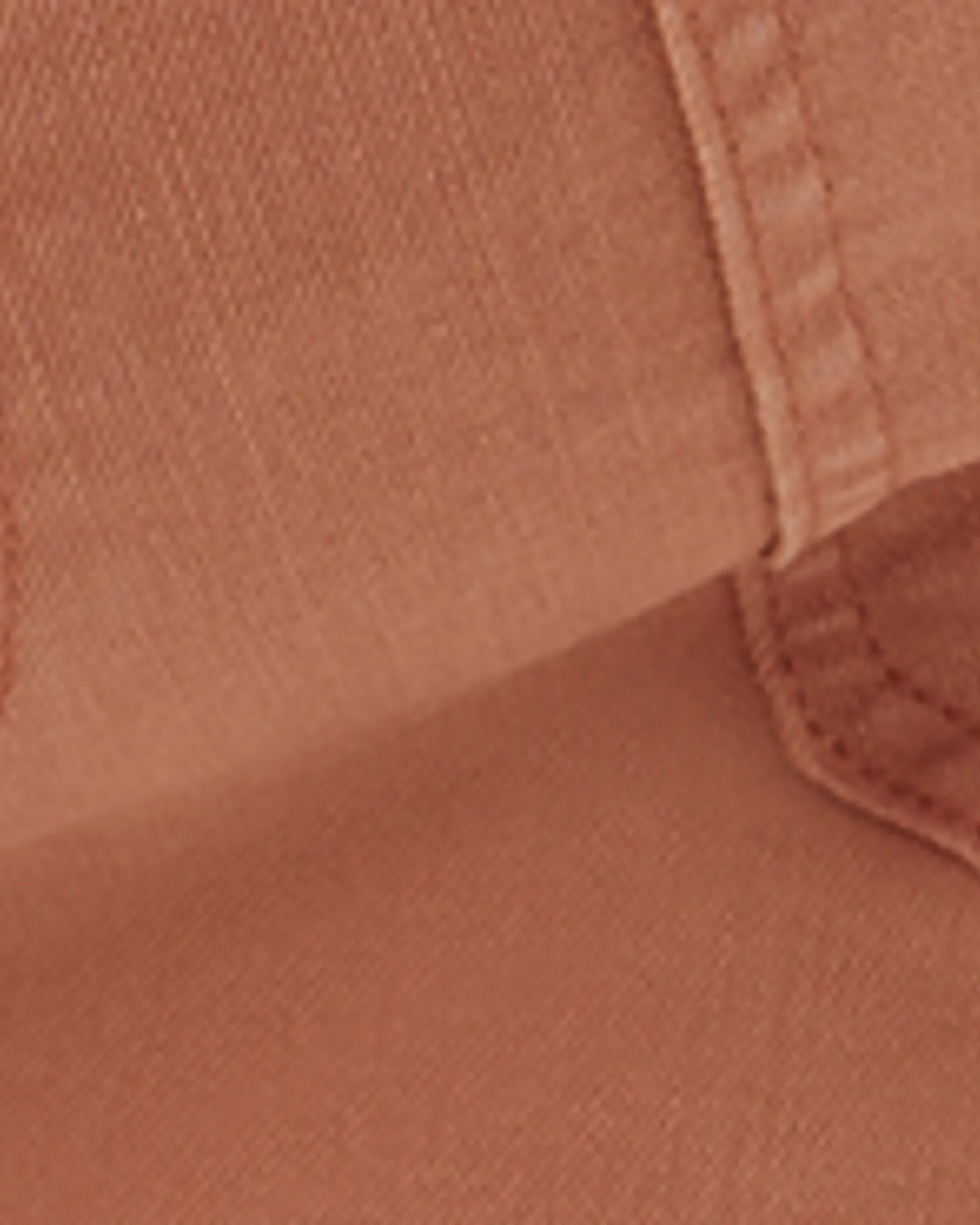 Maeve Stretchy Cotton Cuffed Short | Orange