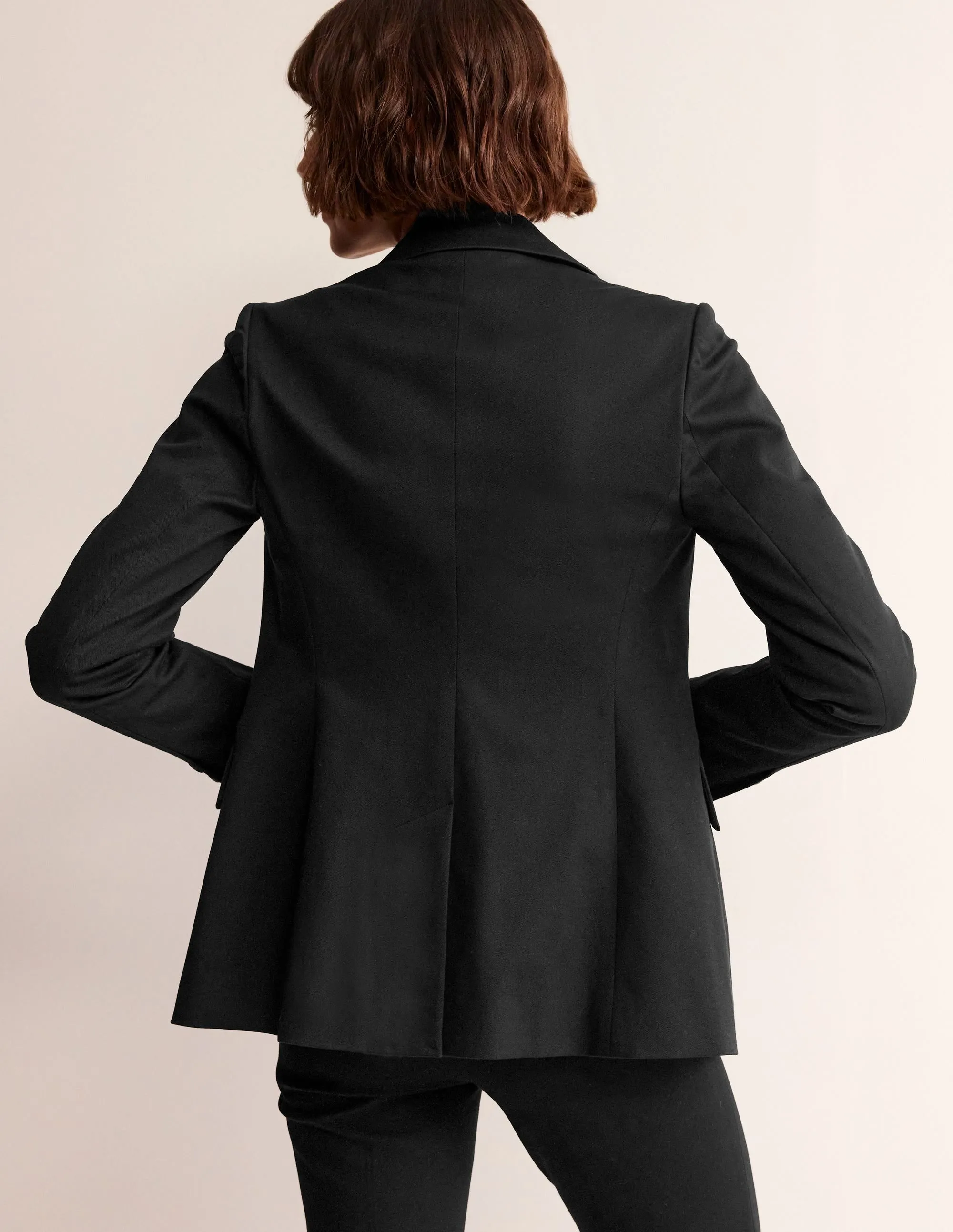 Marylebone Bi-stretch Blazer-Black