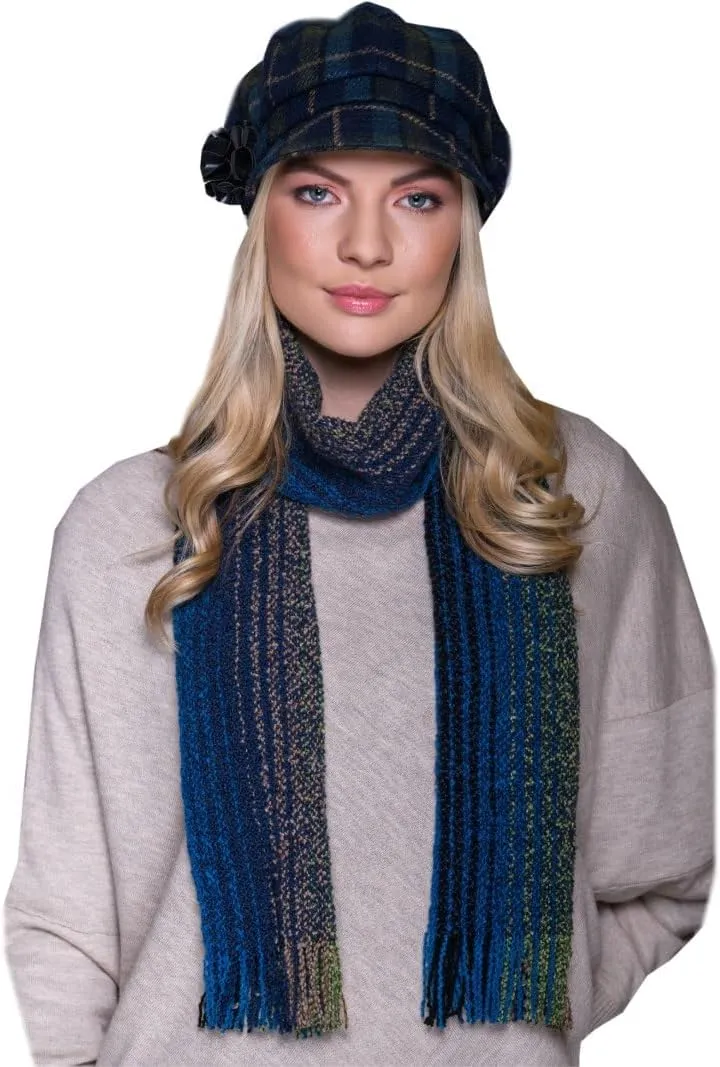 Mucros Weavers Ladies Merino Wool Skellig Scarf, Made in Ireland
