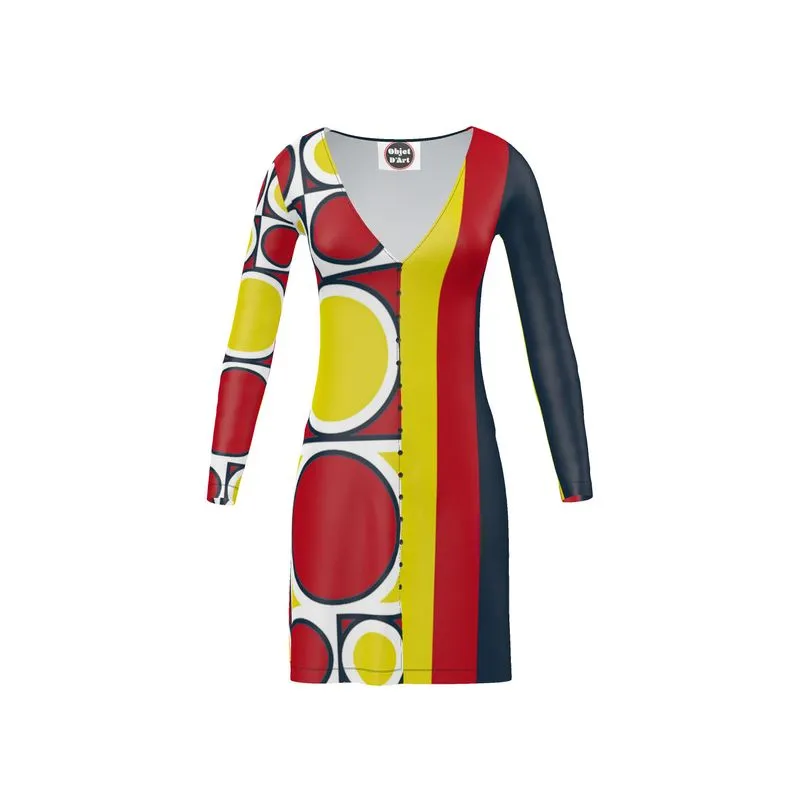 Soft Geometry Ladies Cardigan