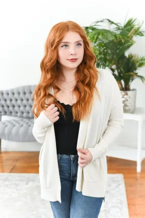 Tana Open Front Knit Cardigan