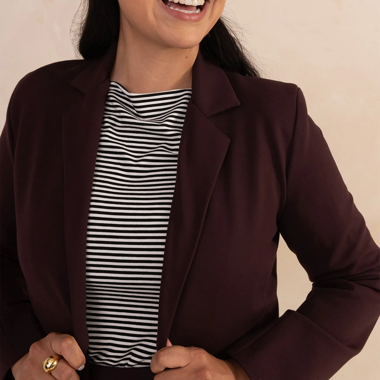The Oversized Ponte Blazer