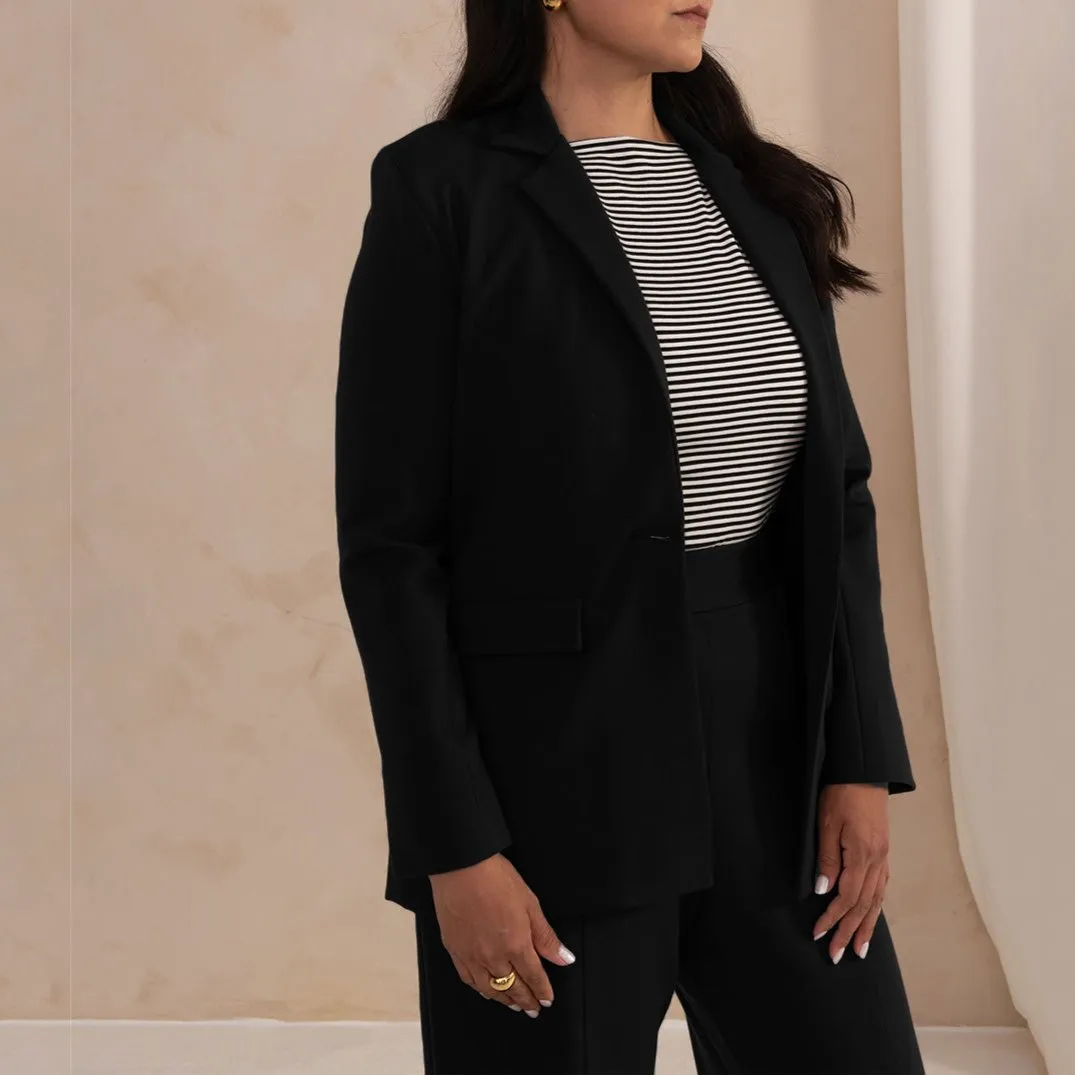 The Oversized Ponte Blazer