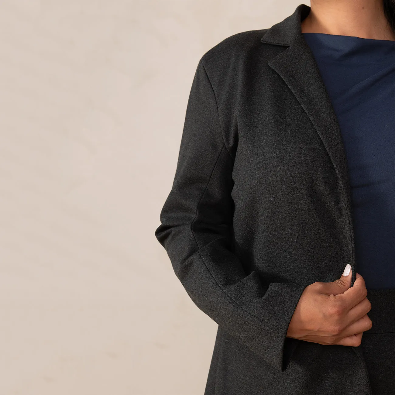 The Oversized Ponte Blazer