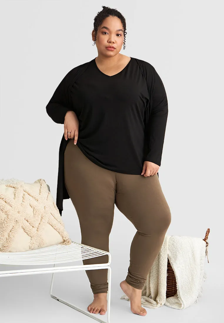 Victoria OUTSTANDINGLY SOFT Open Cardigan - Black