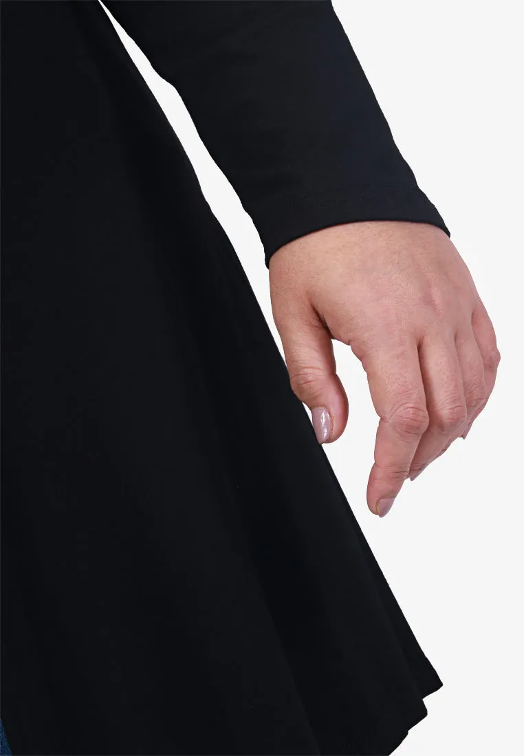 Victoria OUTSTANDINGLY SOFT Open Cardigan - Black