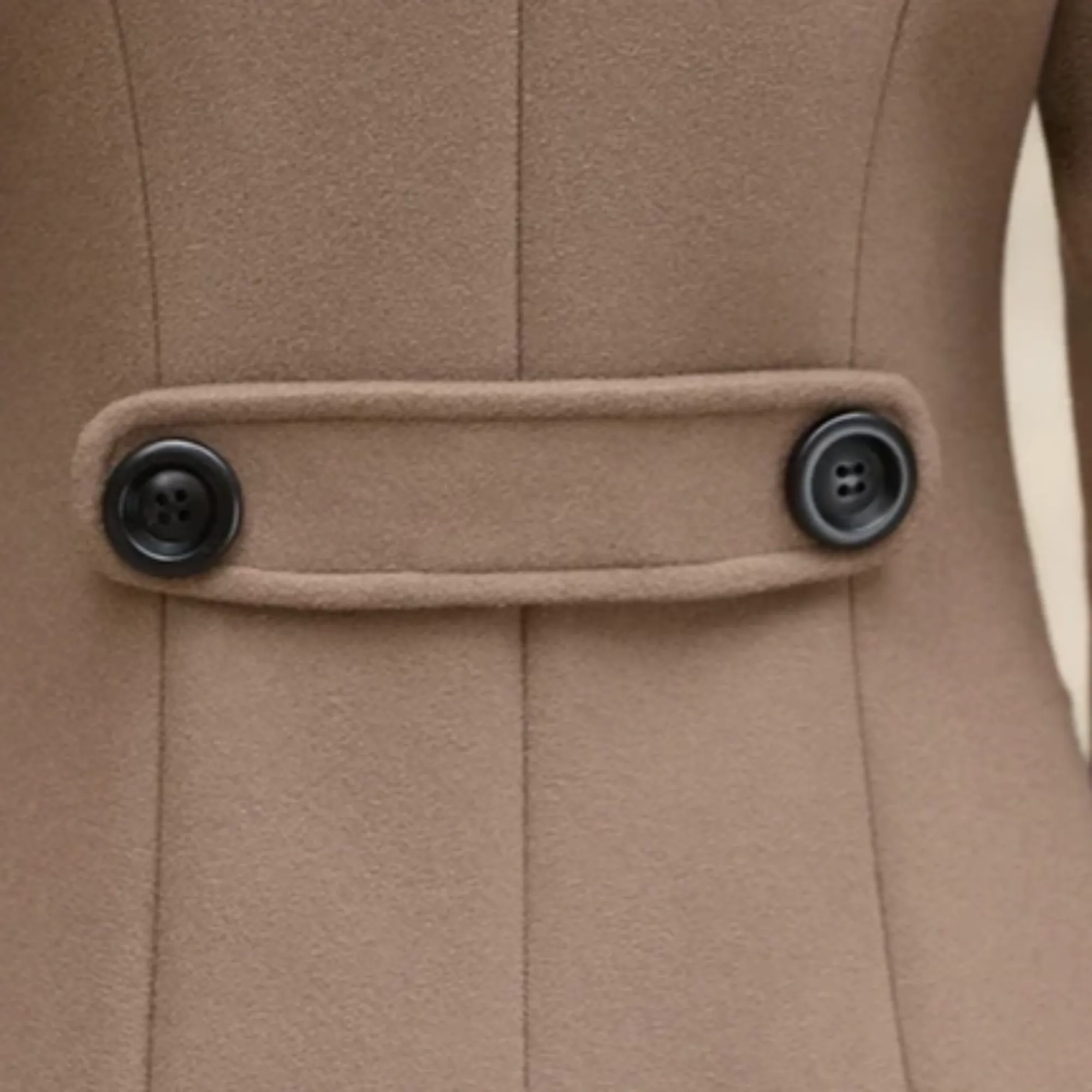 Women's Autumn/Winter Casual Slim Trench With Pockets