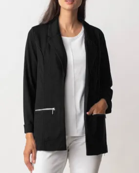 Zip Detail Blazer
